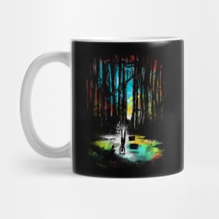 sunset on dagobah Mug